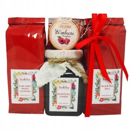 Čajový set a zavařenina