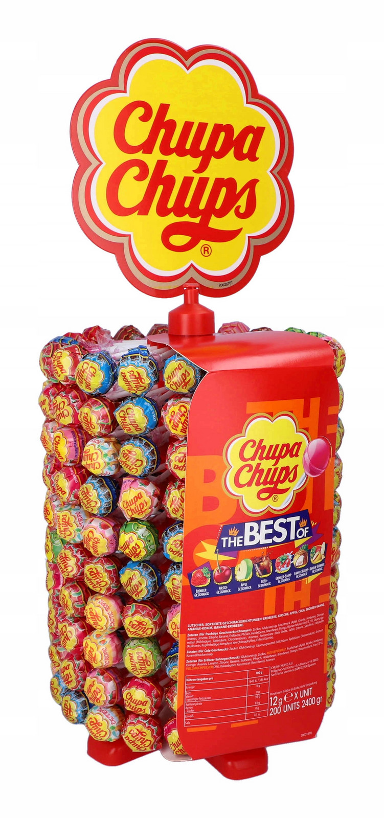 Lízátko Chupa Chups 2400 g ovocné