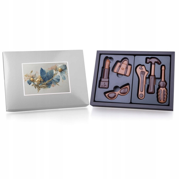 Sada čokolády pro ni a pro něj dárek pro ženy i muže