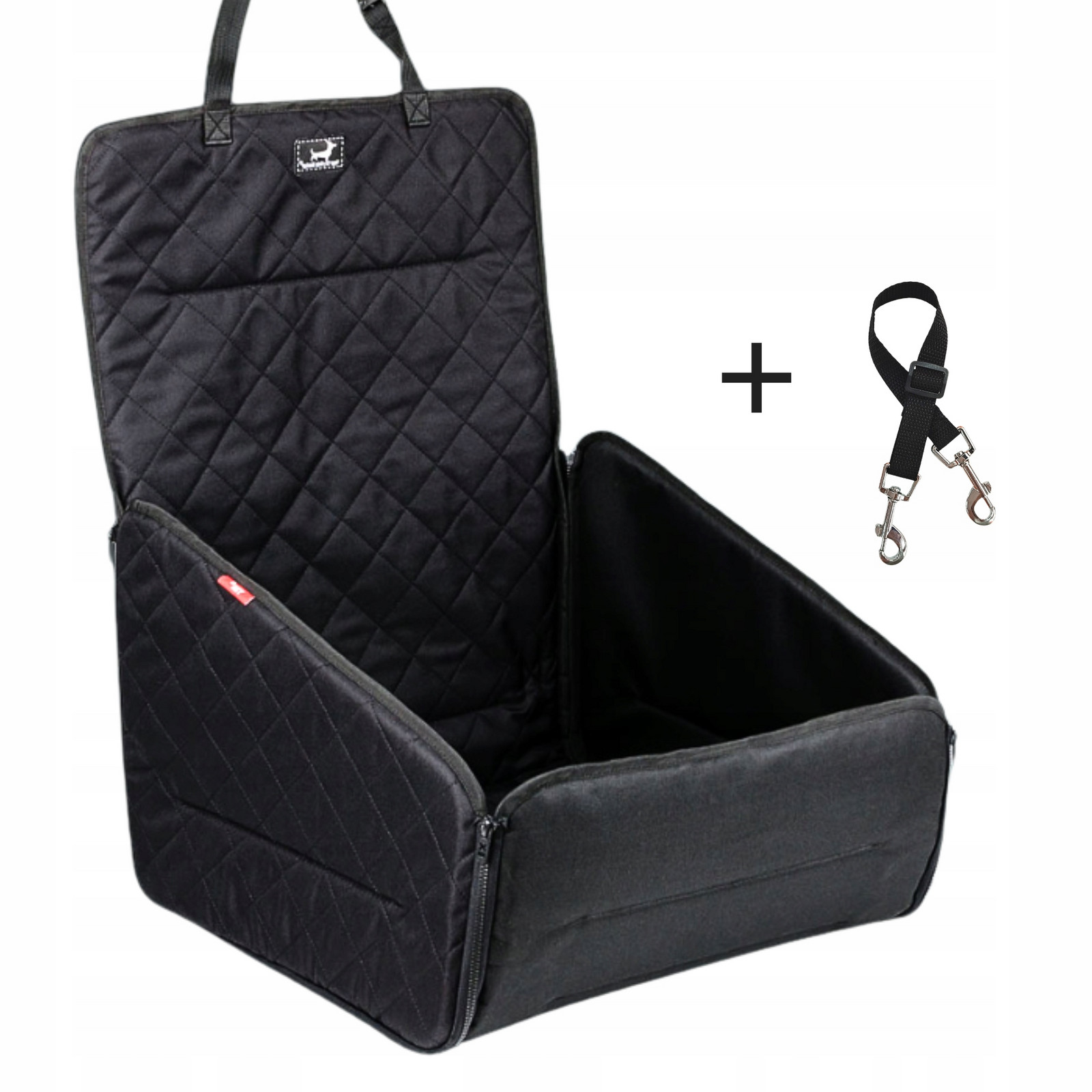 Autosedačka pro psa 2v1 přepravka pelíšek potah do auta