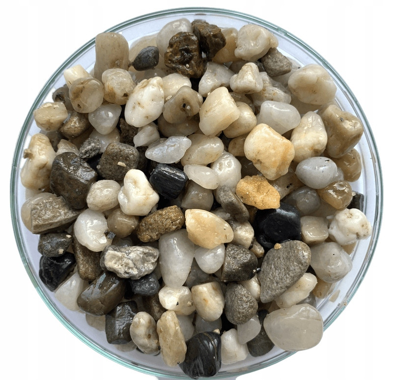 Stelivo Říční Štěrk Pro Akvárium Kamínky 3-6 mm 30 Kg
