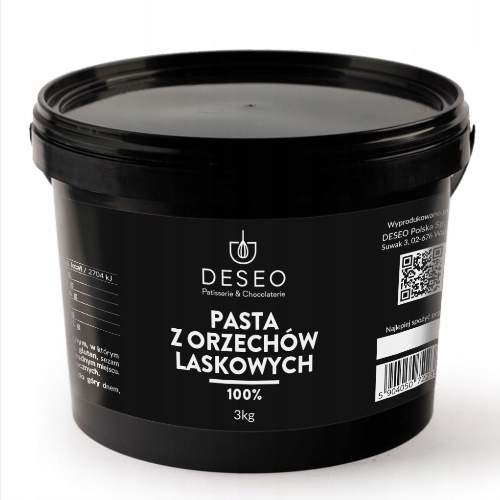Pasta Z Lískových Oříšků 100% deseo> 3KG