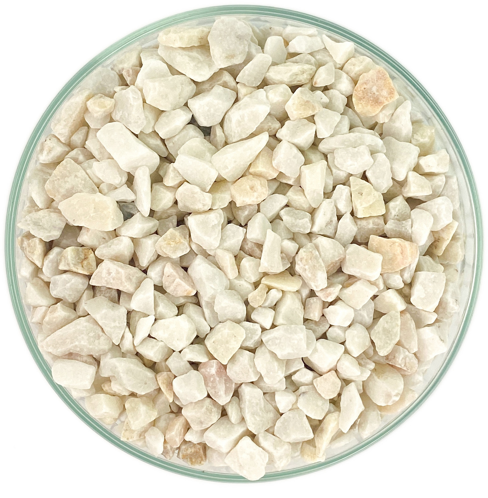 Stelivo Do Akvária Štěrk Bílé Krémové 5-8 mm 30KG