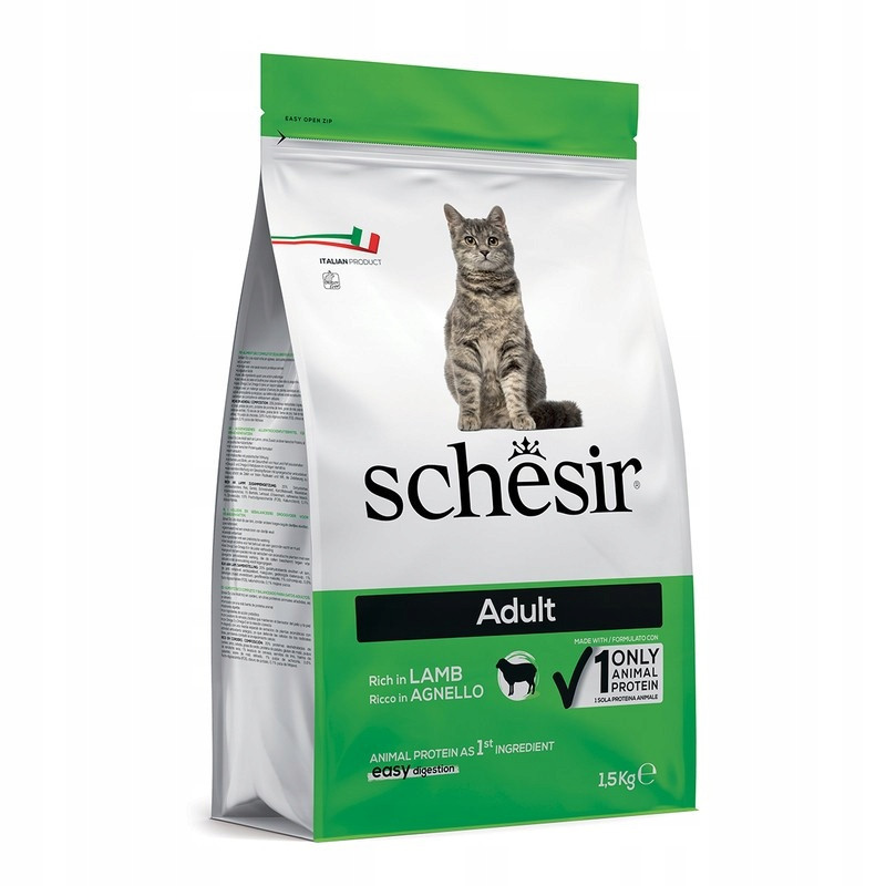 Schesir Cat Original s jehněčím - 1,5 kg