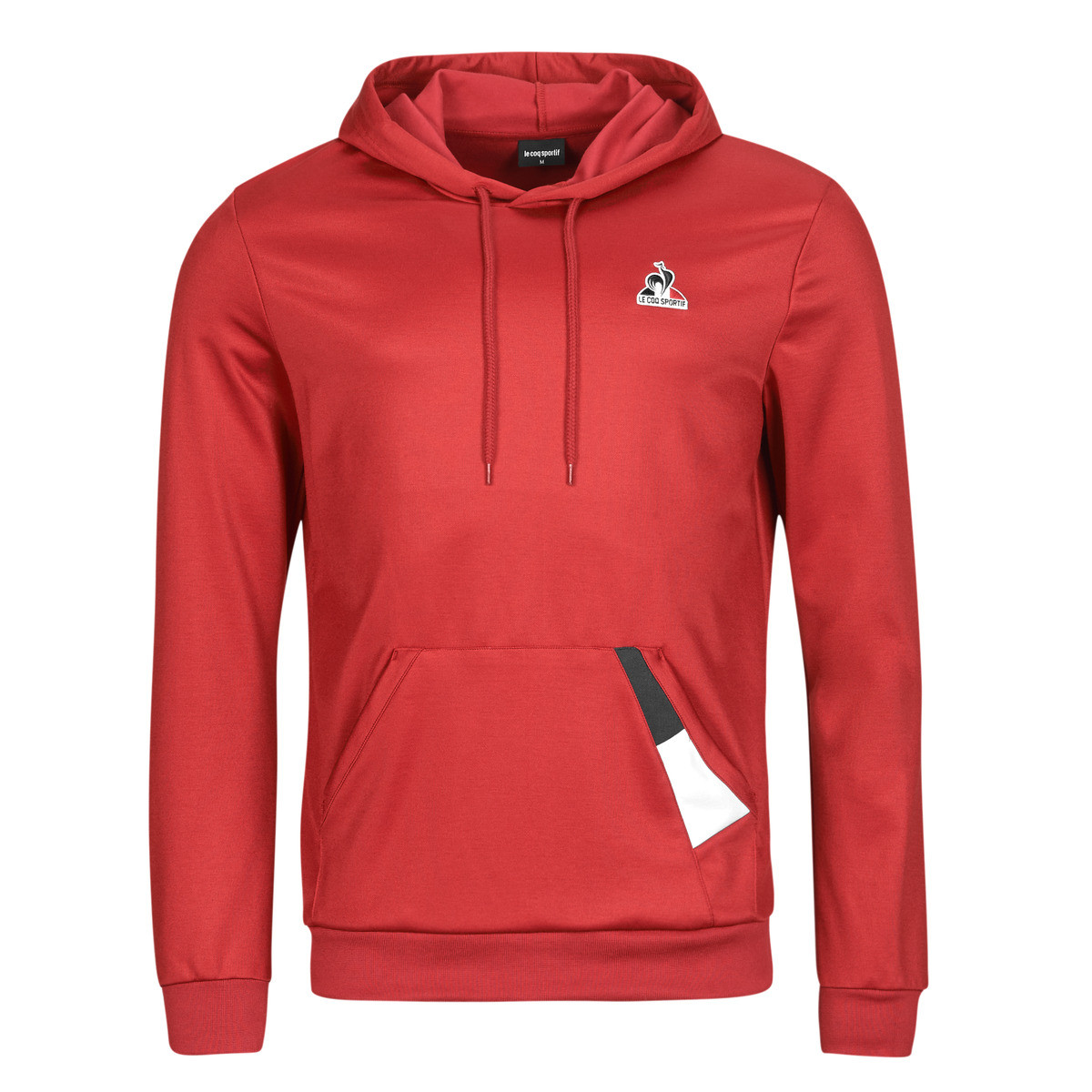 Le Coq Sportif  TRI SP HOODY N°1 M  Červená