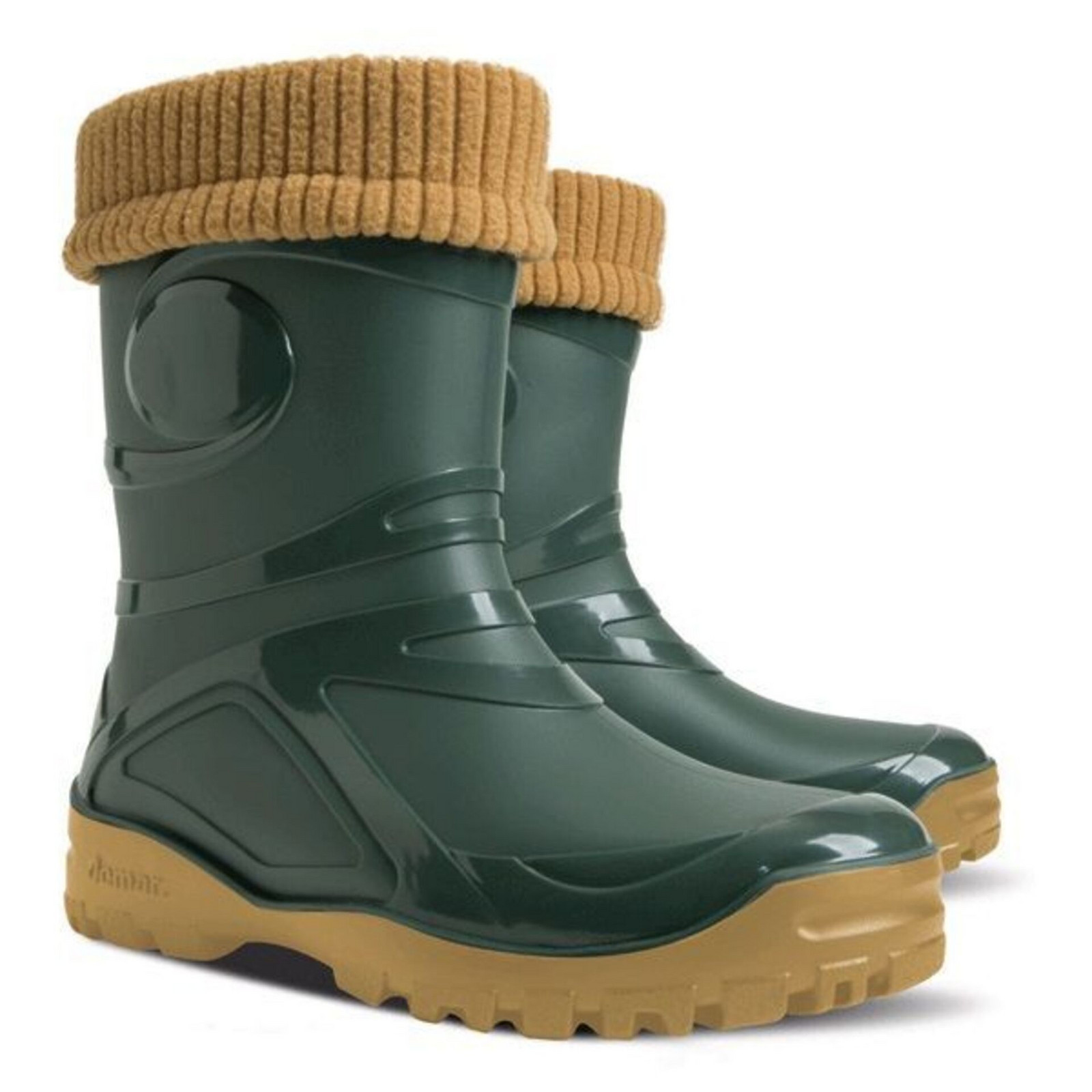 Demar Young 2 FUR 0466 B Holínky zateplené zelené 36