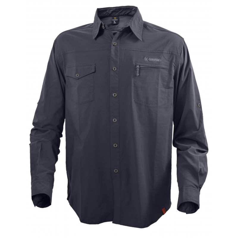 Warmpeace Pánská košile s dlouhým rukávem Warmpeace Moody Iron
