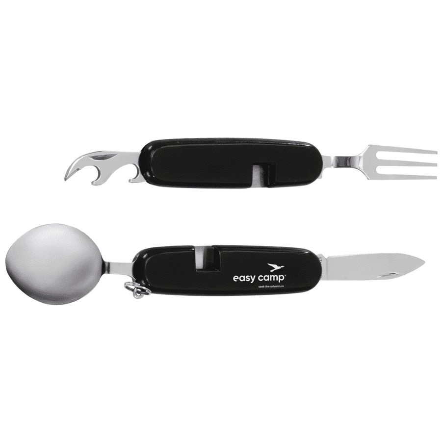 Příbor Easy Camp Folding Cutlery Barva: černá