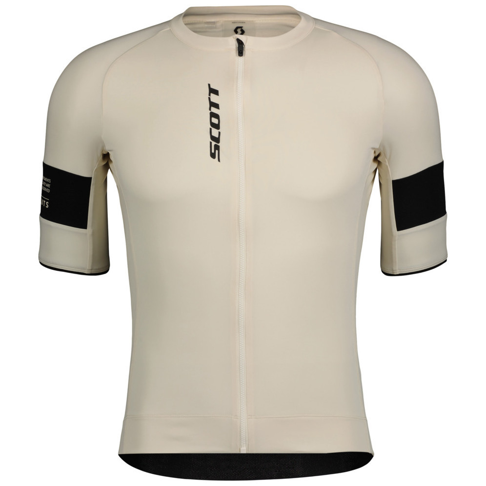 Pánský cyklistický dres Scott Jersey M's Endurance Pro SS Velikost: L / Barva: béžová