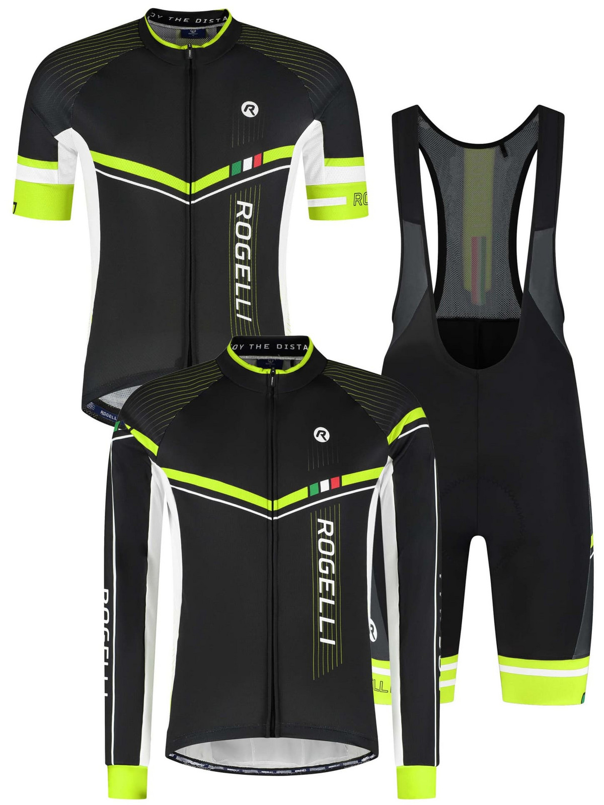 Cyklooblečení Rogelli GARA MOSTRO 2, reflexní žluté