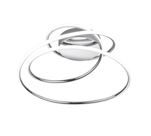 LED stropní osvětlení Reality Bologna chrom R67051106