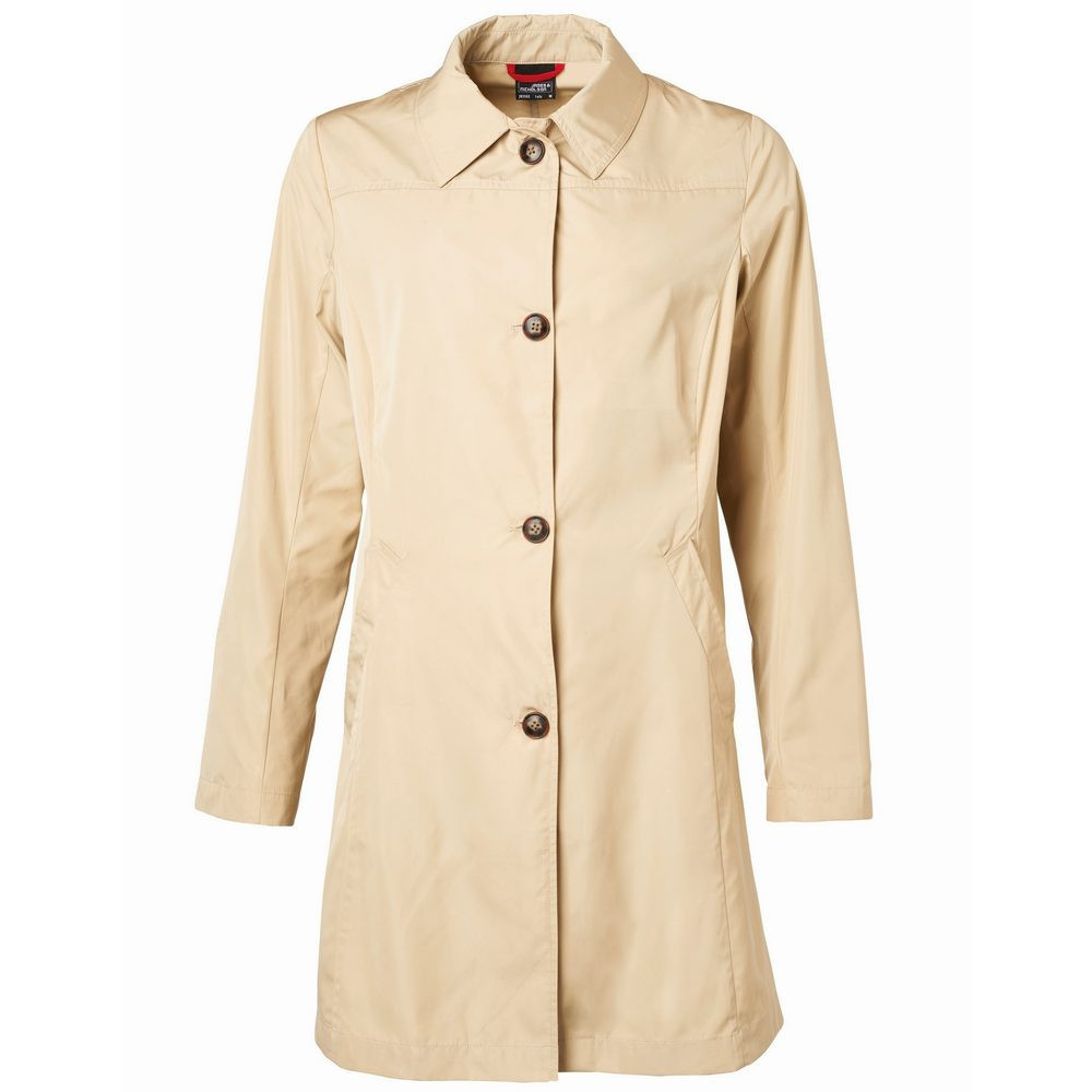 James & Nicholson (Daiber) Dámský kabát JN1141 - Písková | S