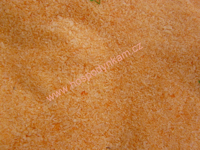 Strouhaný kokos oranžový 50g