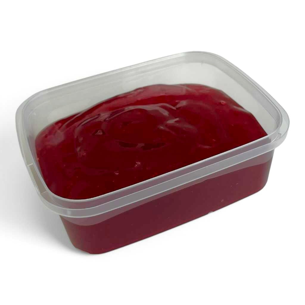 Zrcadlová poleva jahodová Hmotnost: 200 g