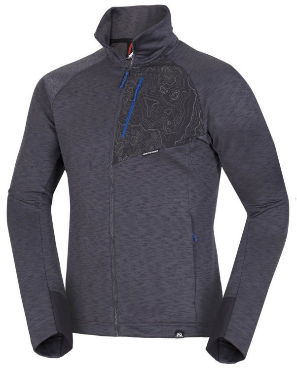 Northfinder Bensyl pánská mikina Grey MI-3675OR-319 Velikost: 2XL 8584153157436