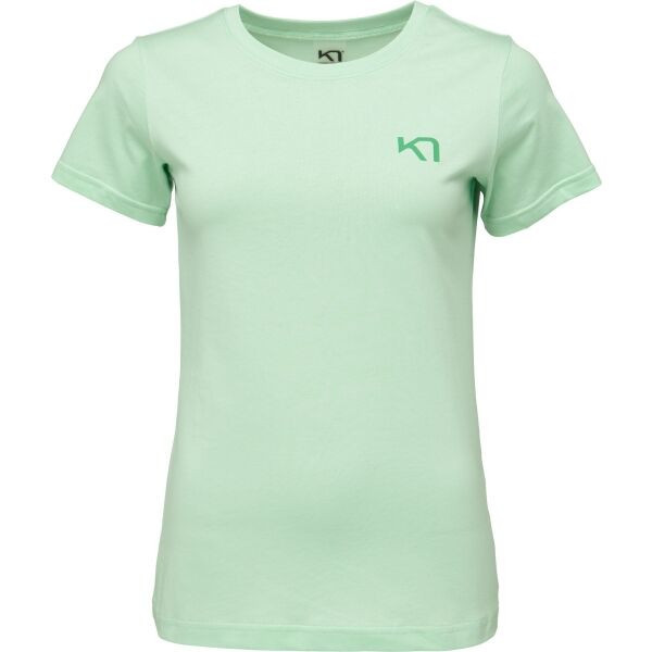 KARI TRAA KARI TEE Dámské tričko, zelená, velikost