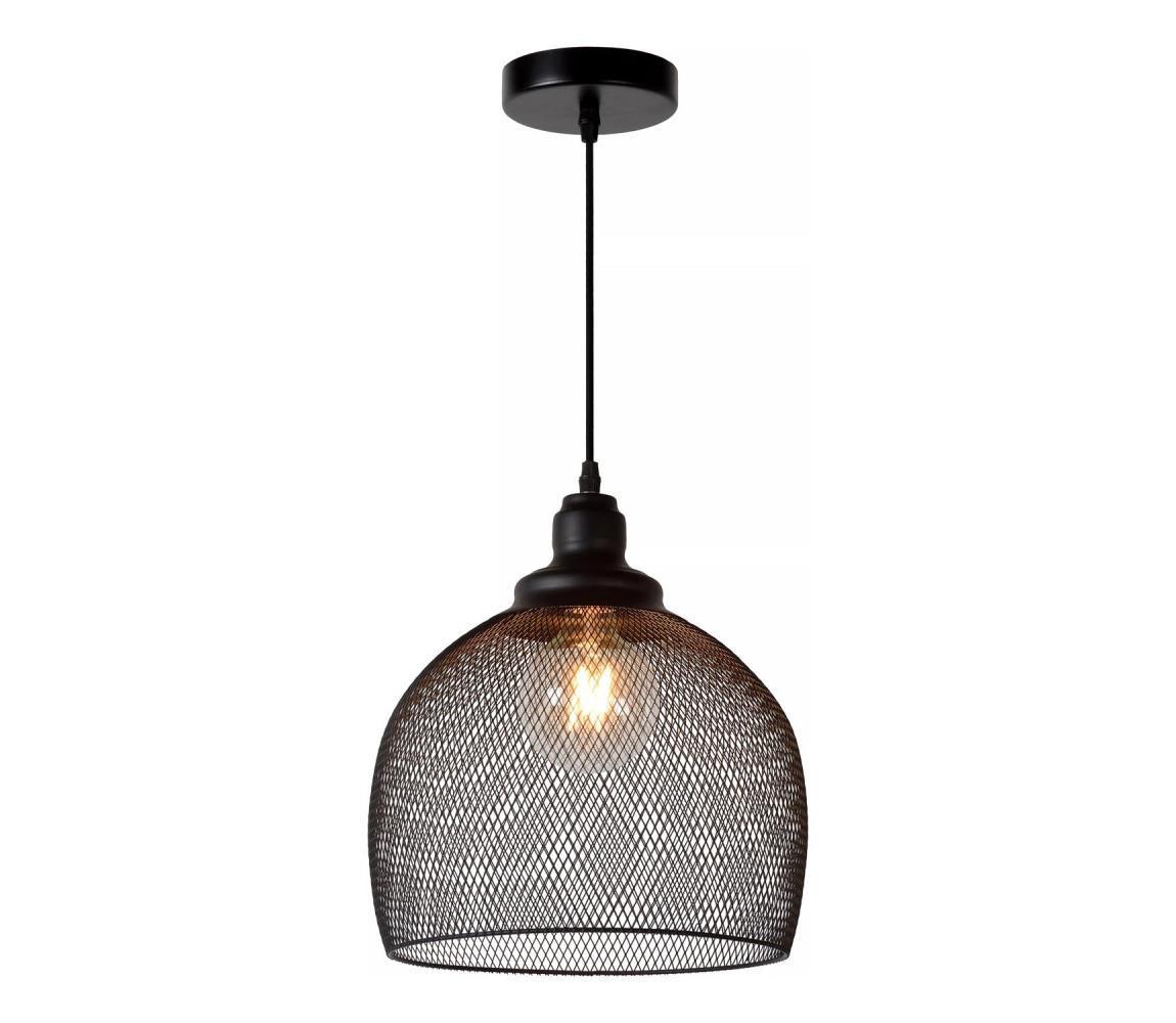 Lucide Lucide 43404/28/30 - Závěsné svítidlo MESH 1xE27/60W/230V 28 cm