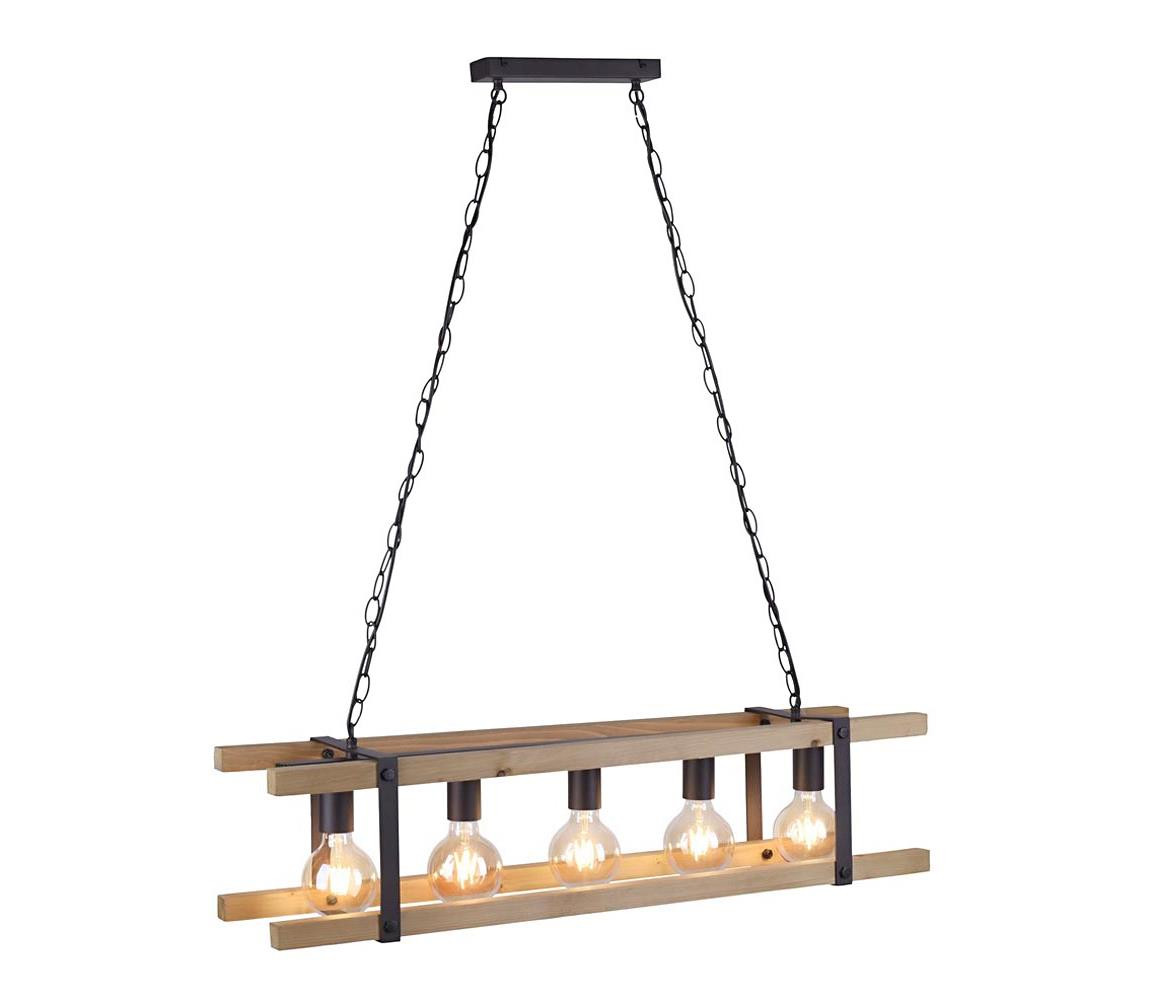 Leuchten Direkt Leuchten Direkt 15685-79 - Lustr na řetězu EDITH 5xE27/60W/230V