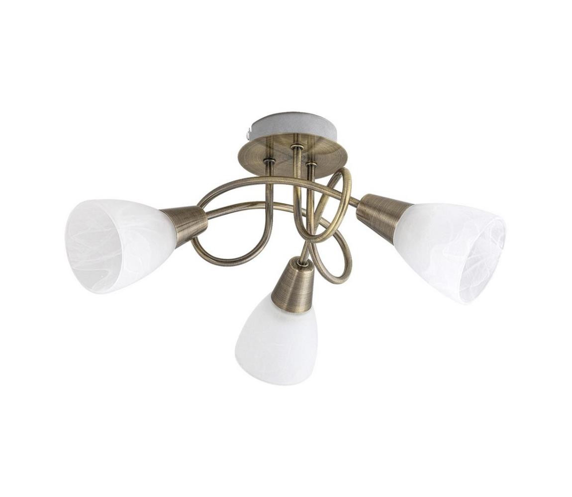 Rabalux Rabalux 5533 - Přisazený lustr JENNA 3xE14/40W/230V mosaz