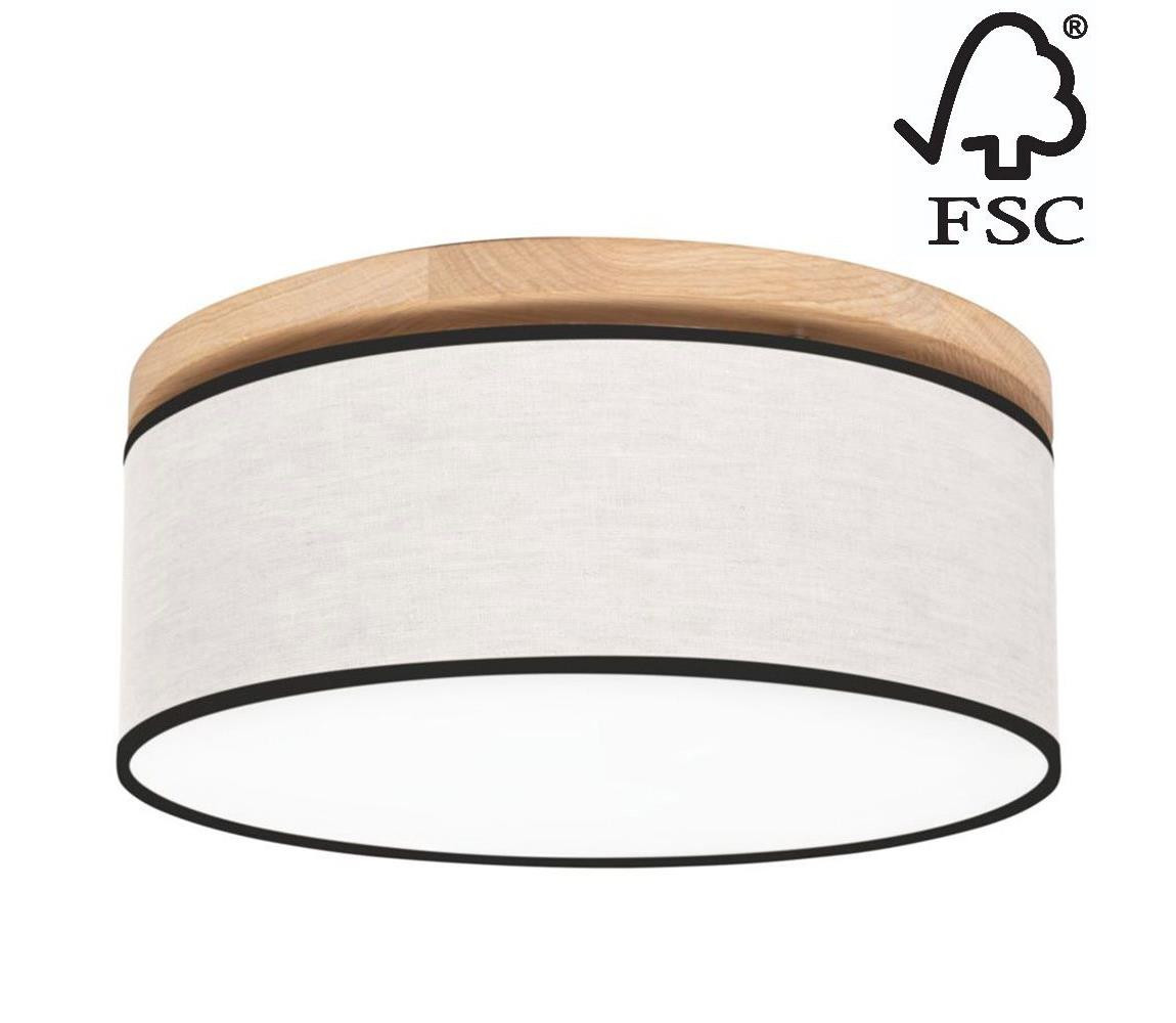 4993874 - Stropní svítidlo BOHO 2xE27/25W/230V dub 38 cm