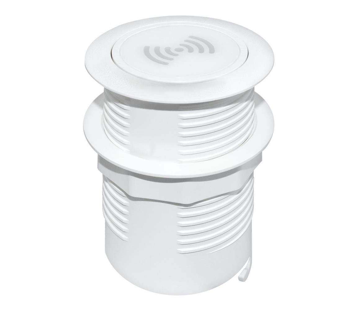 DC64W-PD20 - Vestavná bezdrátová nabíječka + USB A+C bílá