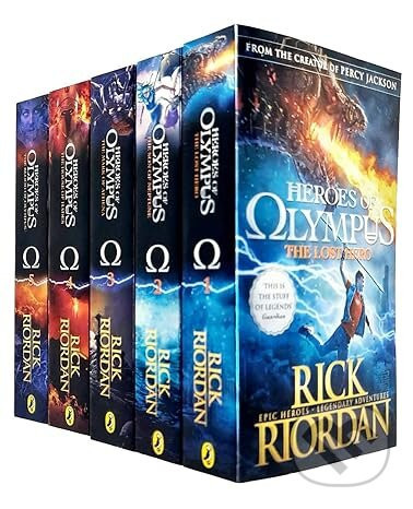 Heroes of Olympus 5 Book Collection - Rick Riordan