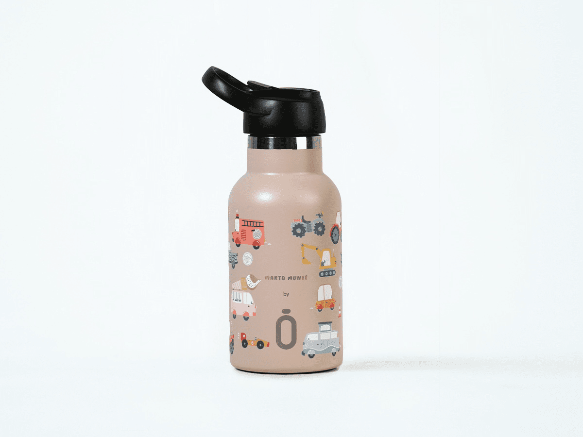 RUNBOTT Termoláhev 350 ml Road Taupe