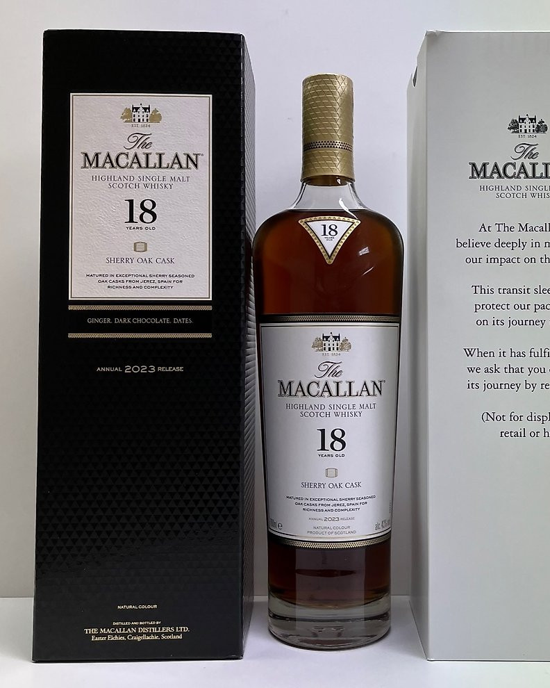 Macallan 18 yo Sherry Oak 43 0,7 l