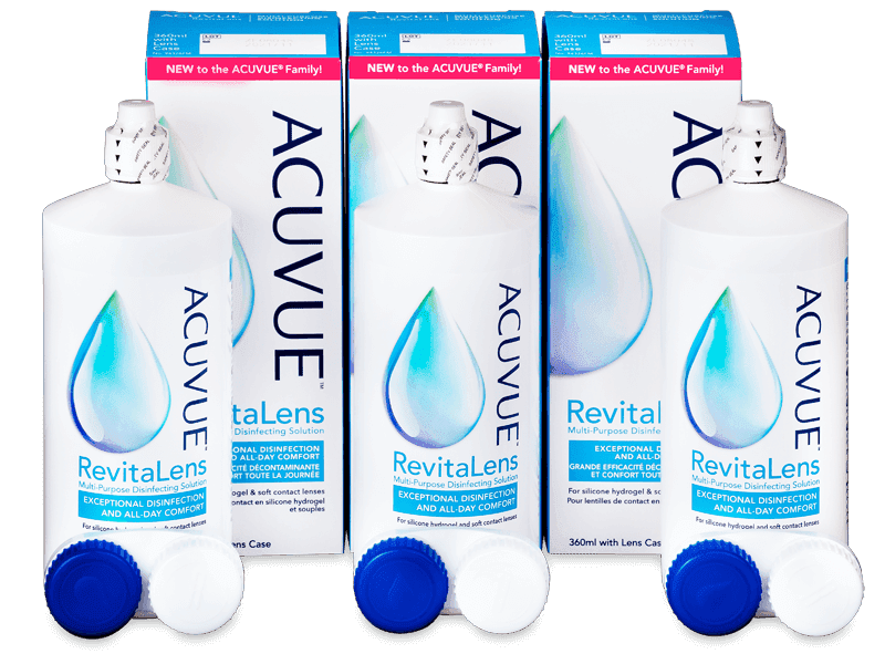 Johnson & Johnson Acuvue RevitaLens 3x 360 ml