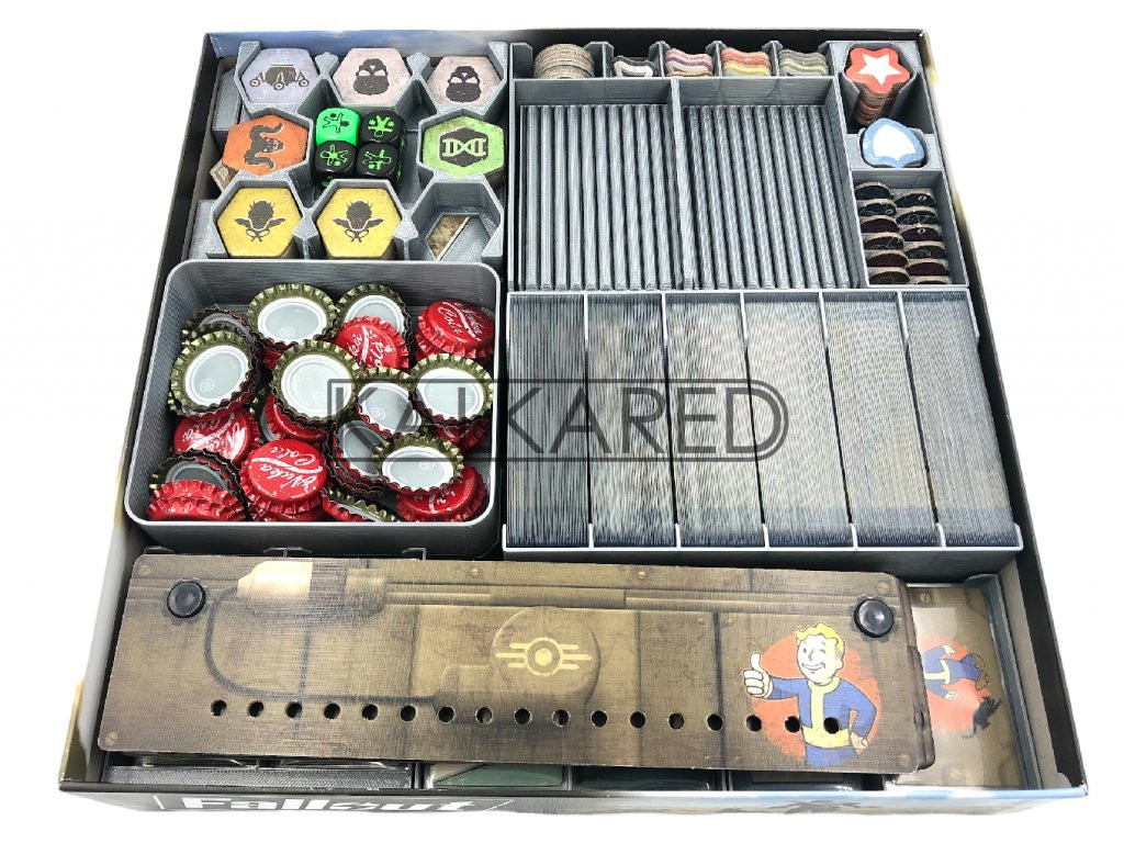 Kalkared Fallout: Desková hra Insert (930)