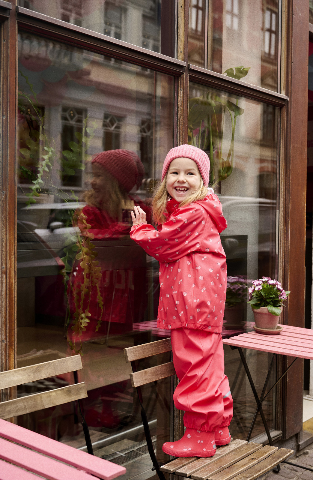 CeLaVi dětské nepromokavé kalhoty a nepromokavá bunda 310453 - 4651 Velikost: 92