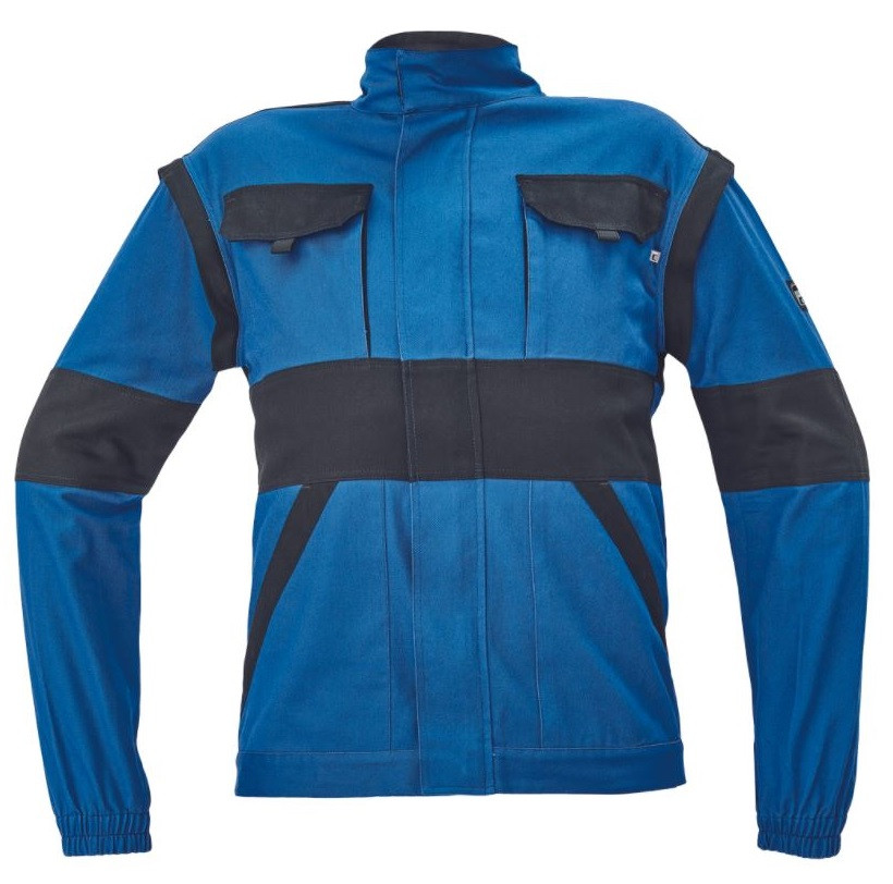 CERVA MAX NEO 2v1 pracovní montérková bunda modrá černá