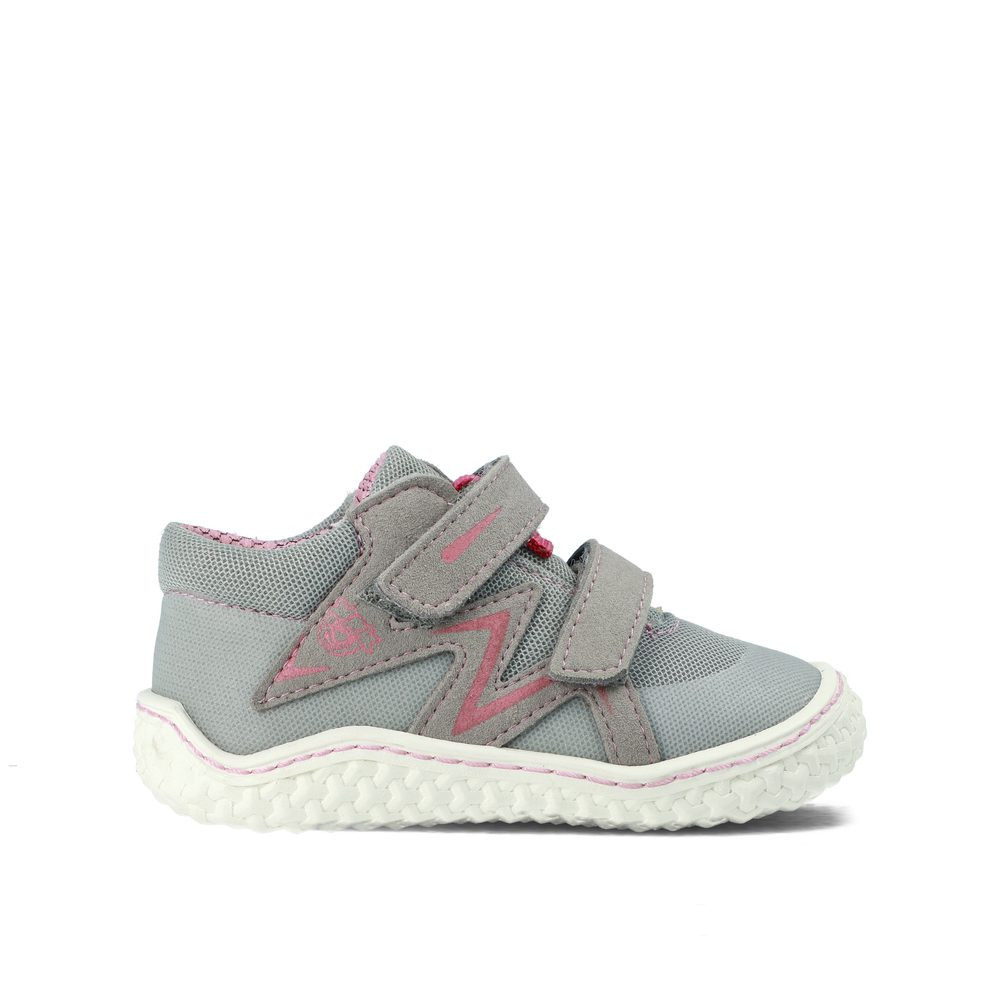 RICOSTA PATTI Rose/Grey Dětské barefoot tenisky