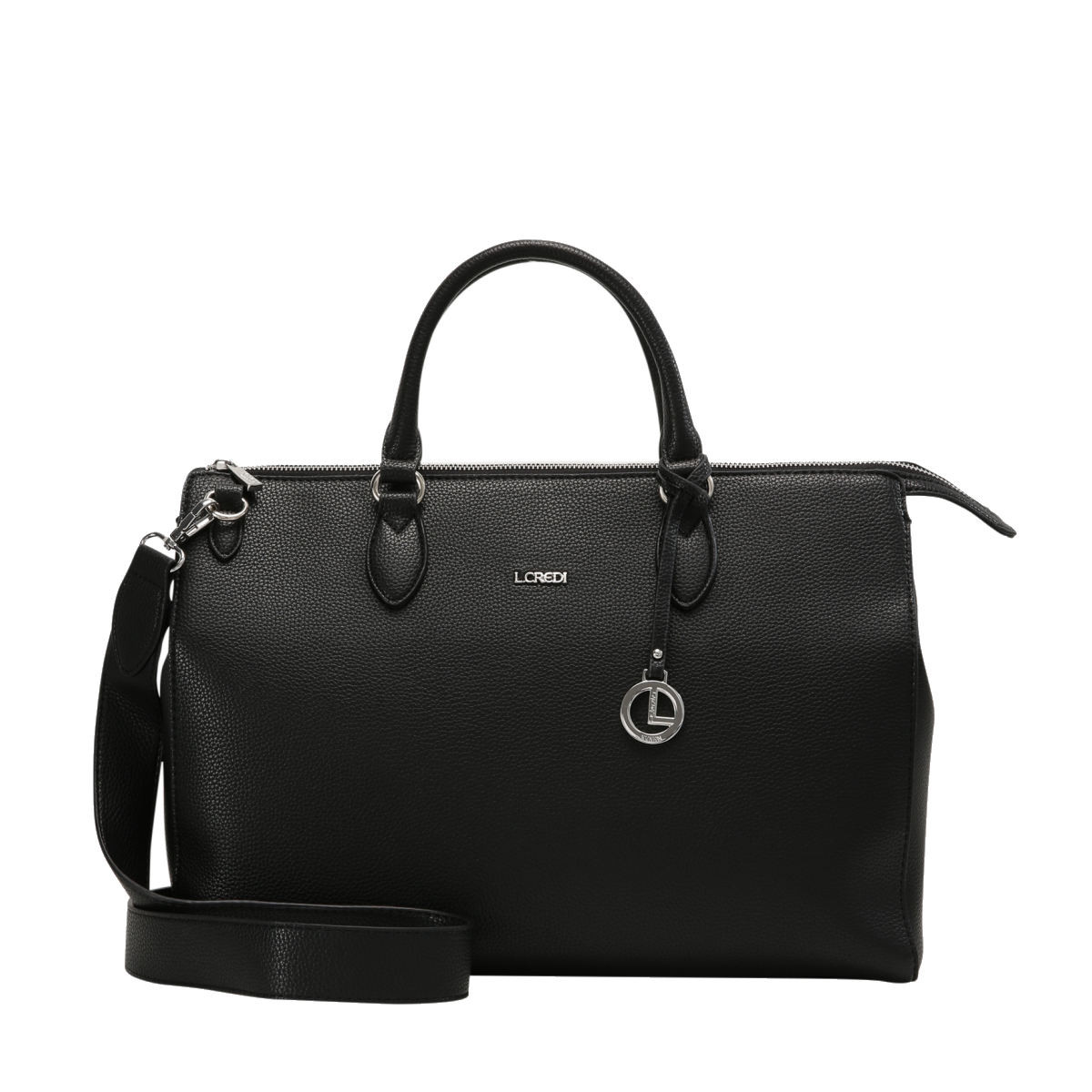 L.credi dámská praktická kabelka - černá - One size