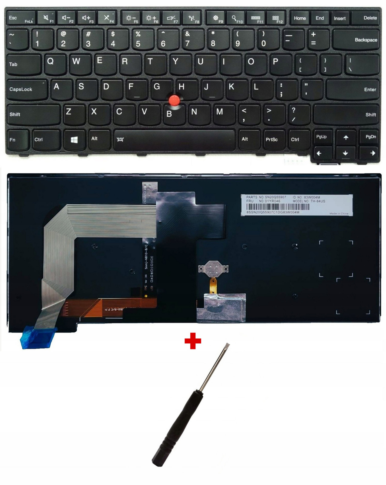 Nová Klávesnice Lenovo ThinkPad T460 T460P T460S T470 T470P T470S Led Us Pl
