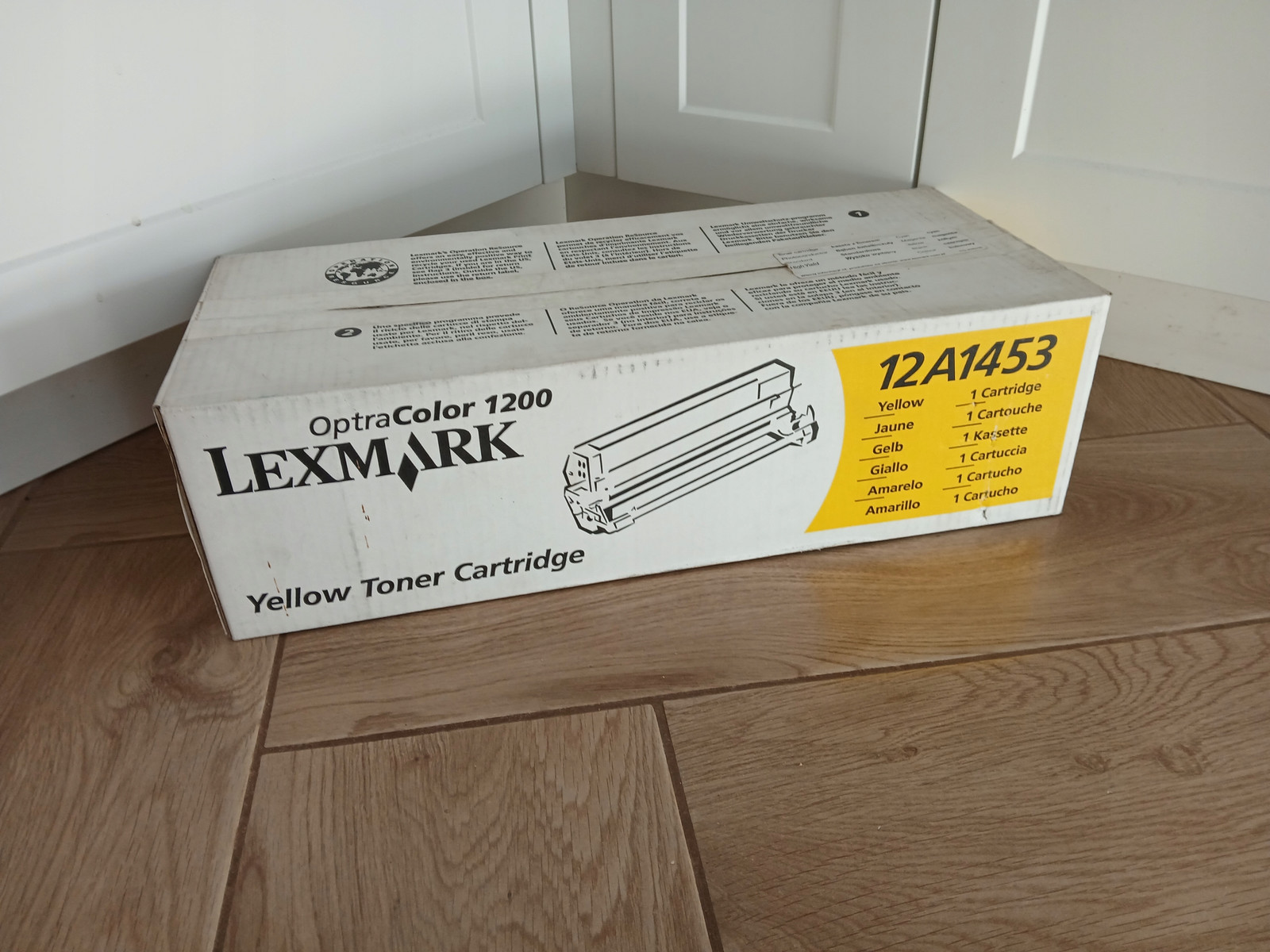 Toner Lexmark 12A1453 Yellow Originál Optra Color 1200