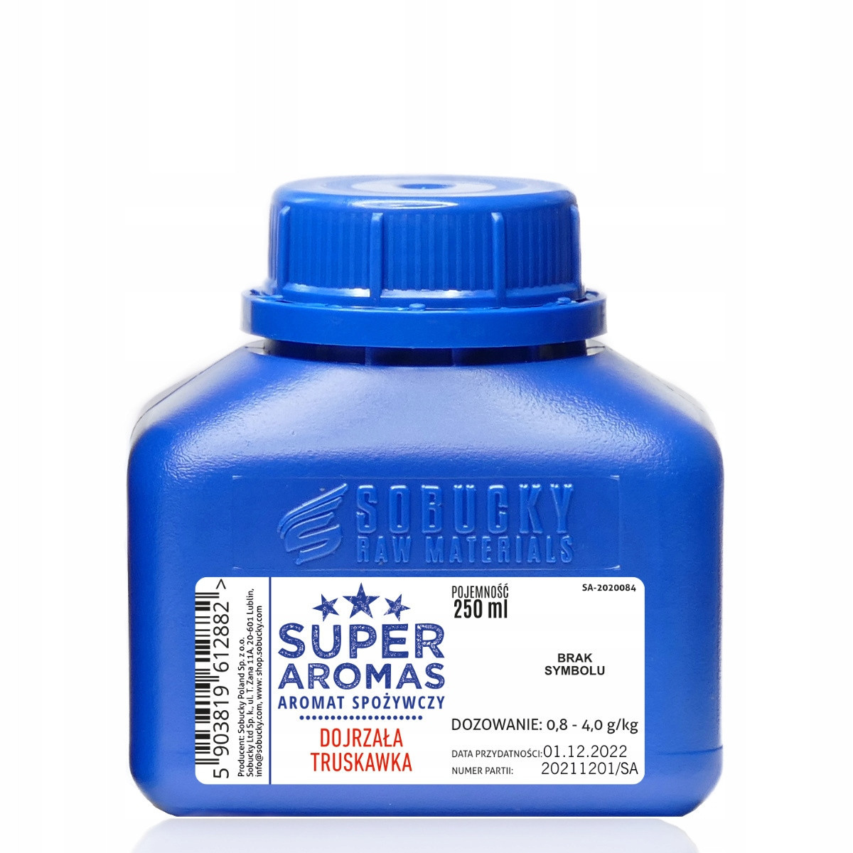 Aromas Potravinářská příchuť Zralá Jahoda 250 ml