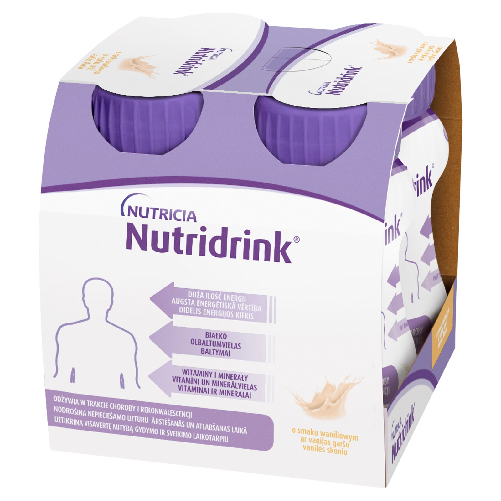 Nutridrink s vanilkovou příchutí 12 x 125 ml