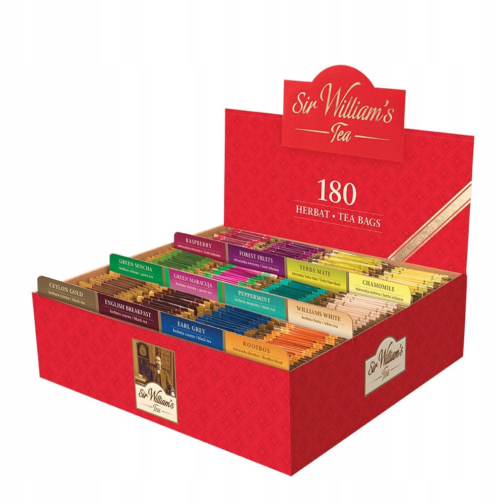 Sir Williams krabička s čajem 180tb