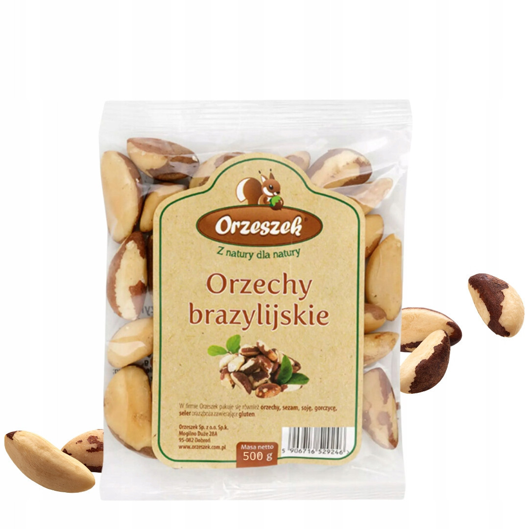 Brazilské ořechy 500 g Celé Svačinka