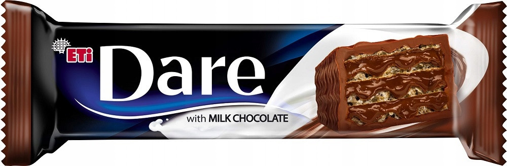 24x Eti Oplatky V Čokoládě Dare Milk Chocolate 50g