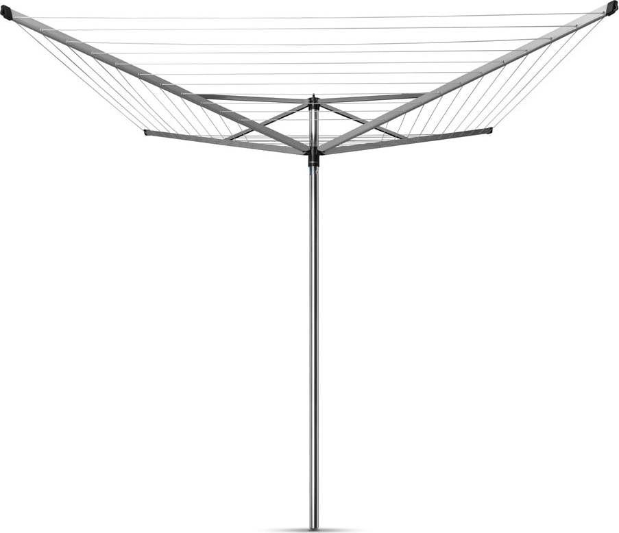 Venkovní sušák na prádlo ve stříbrné barvě 60 m Topspinner – Brabantia