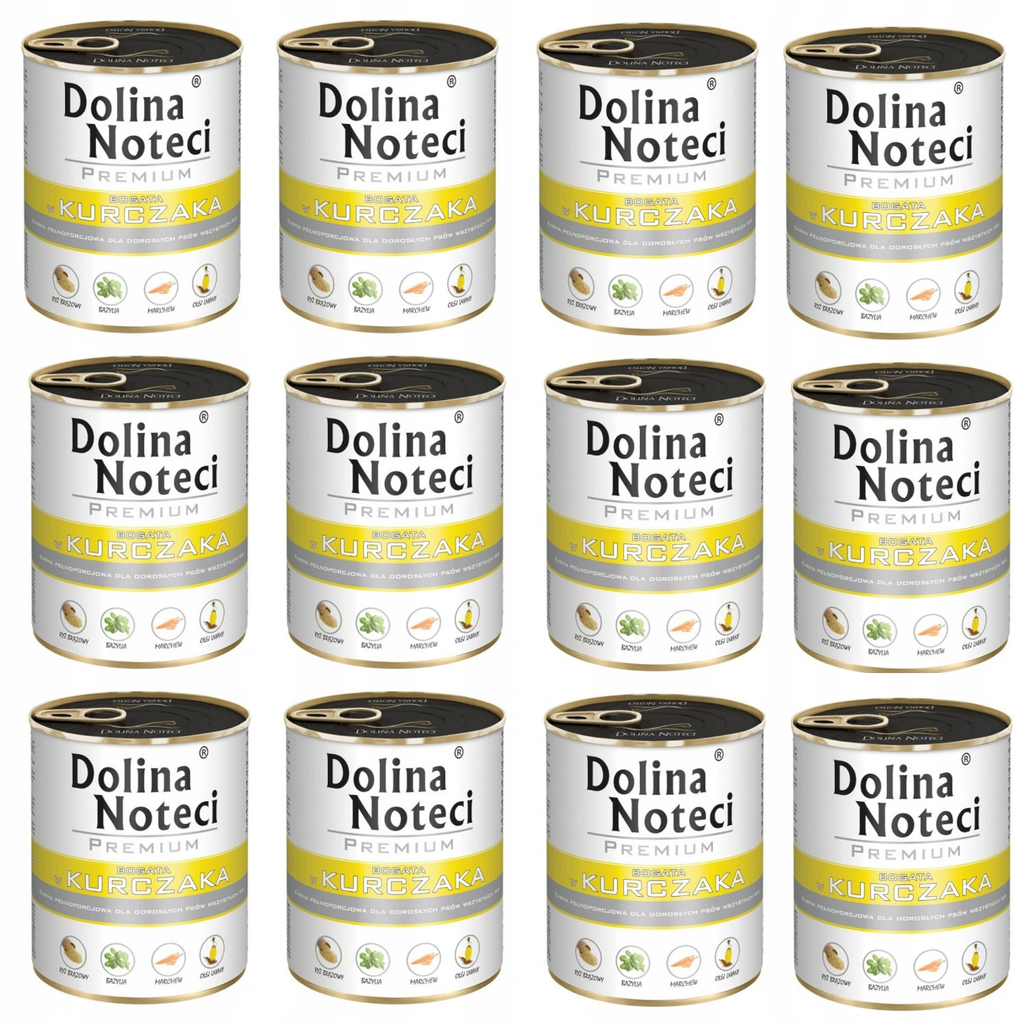 Dolina Noteci Premium 12  x 800 g - kuřecí