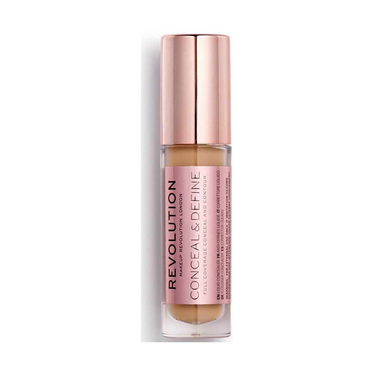 Makeup Revolution  Concealer Conceal   Define - C12  Hnědá