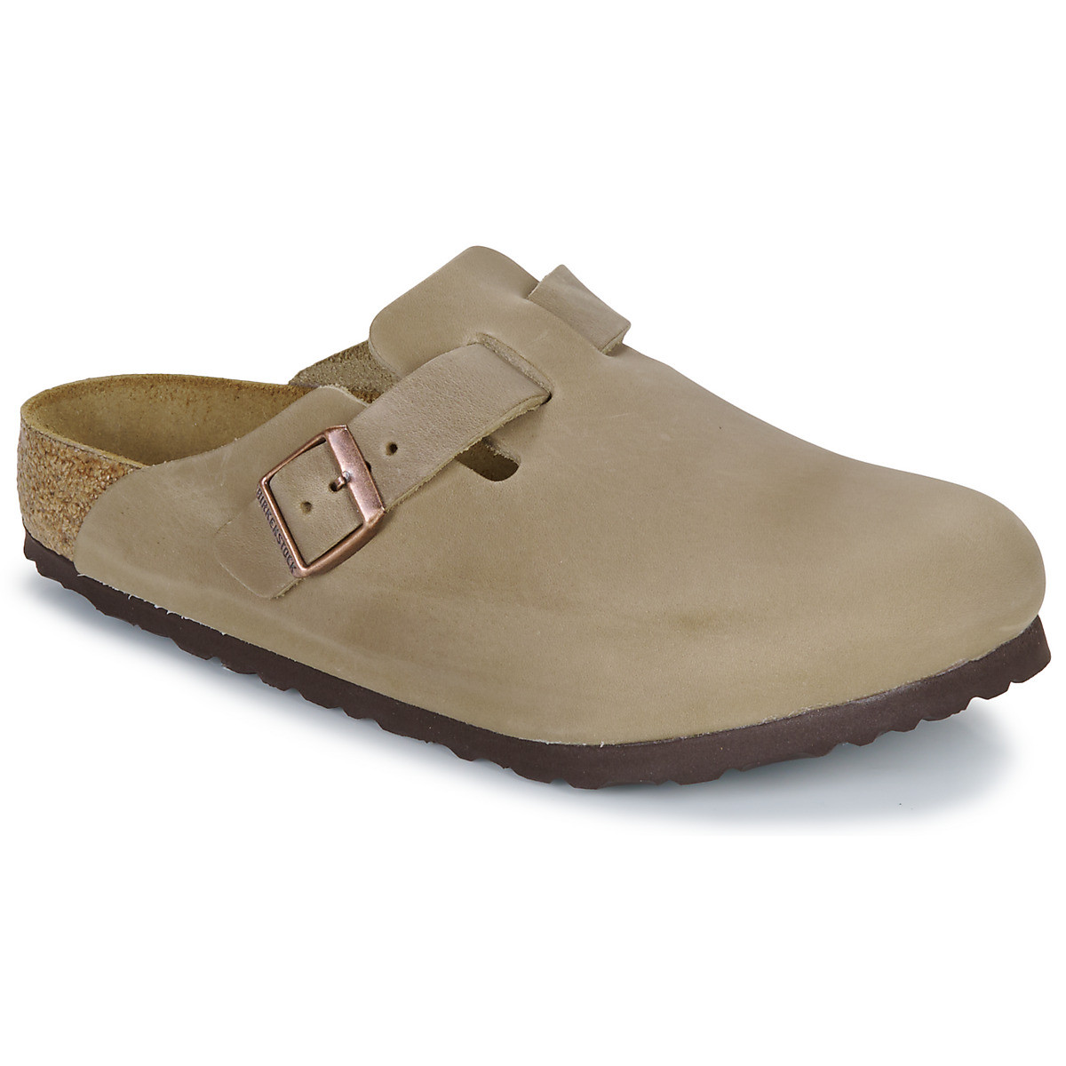 BIRKENSTOCK  Boston LEOI Tabacco Brown  Béžová