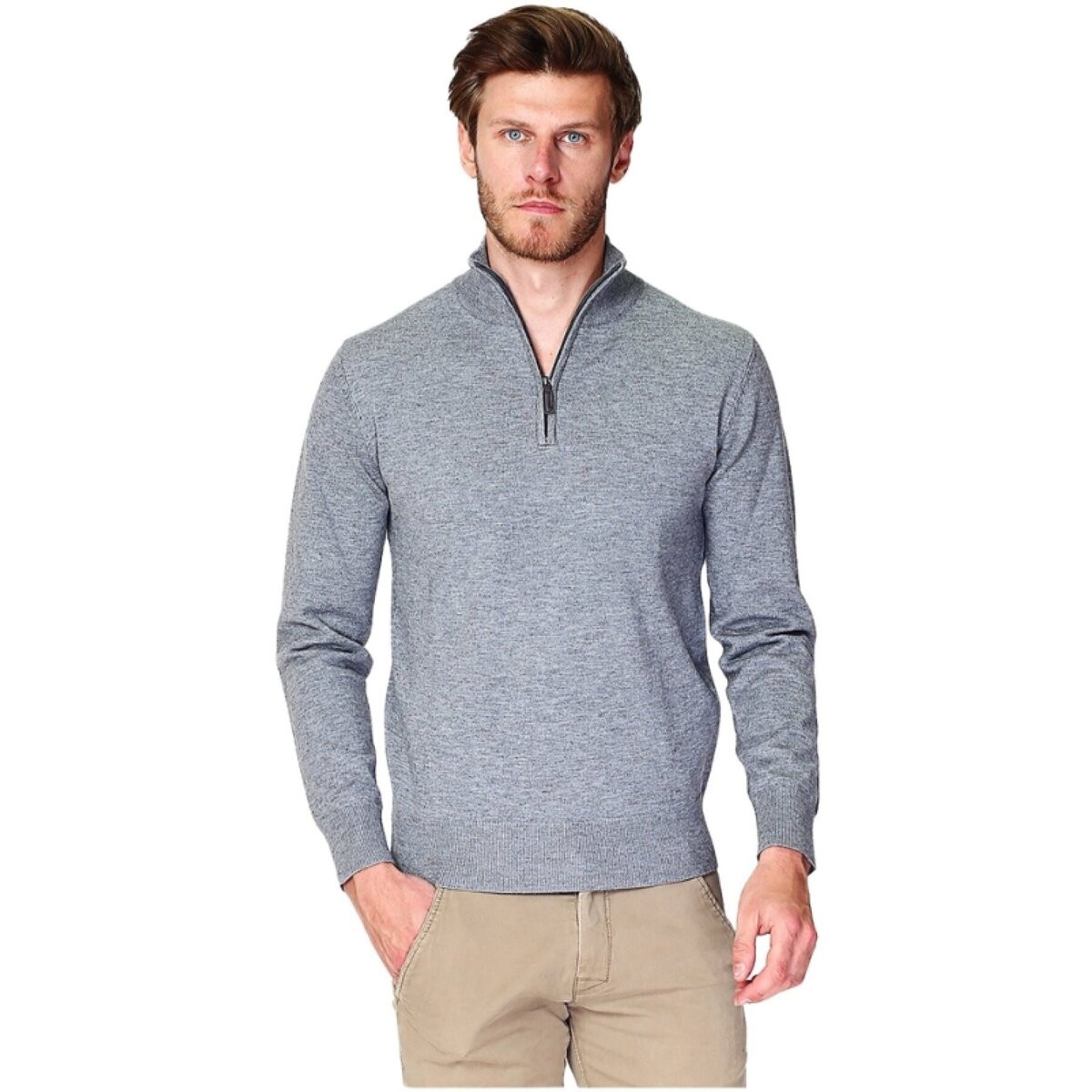 Le Cachemire Français  CF-88_FLANELLE  Šedá