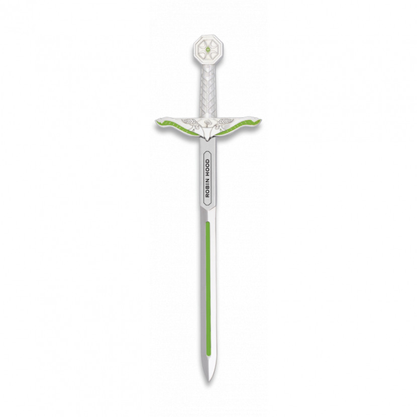 Model meče Tole 10 Robin Hood 17,5 cm - stříbrný-zelený