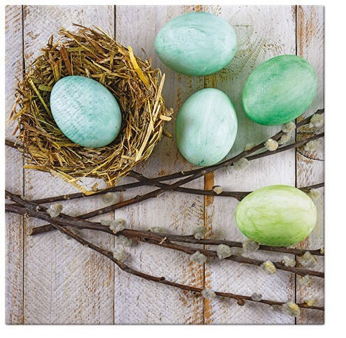 PAW Velikonoční ubrousky PAW L - Eggs Nest - SDL132900