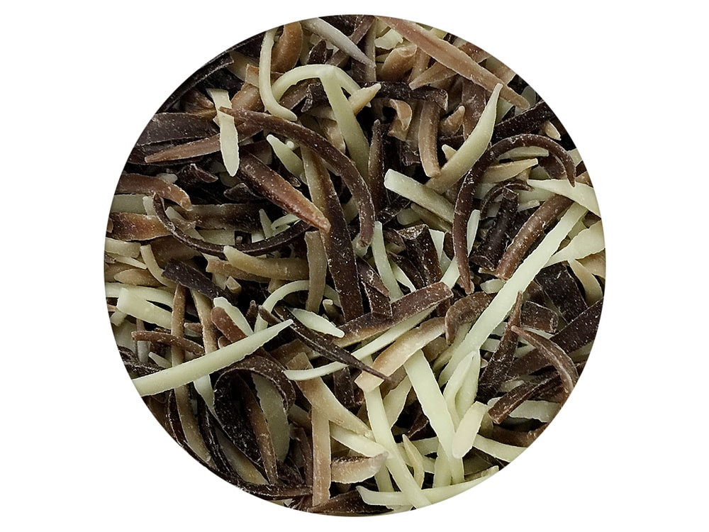 Čokoládové zdobení špagetky mramor - Tagliatelle marble 50 g -