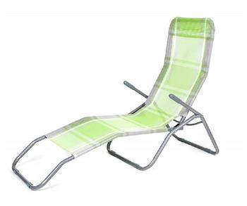 Happy Green Lehátko plážové, zelená kostka, 50F2031XGC